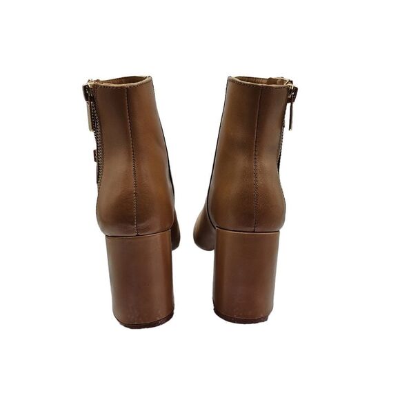 Fergie Women's Enigma Leather Block Heel Ankle Boots - 6M - Picture 5 of 8